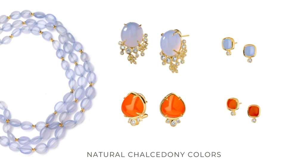 Natural Chalcedony Colors