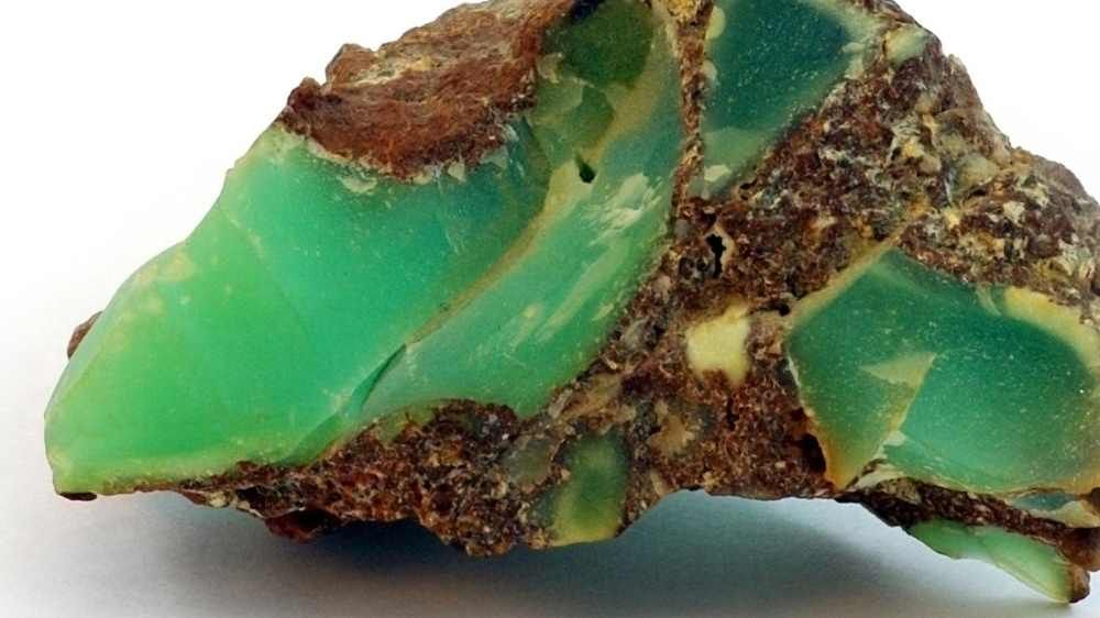 Chrysoprase rough from Australia