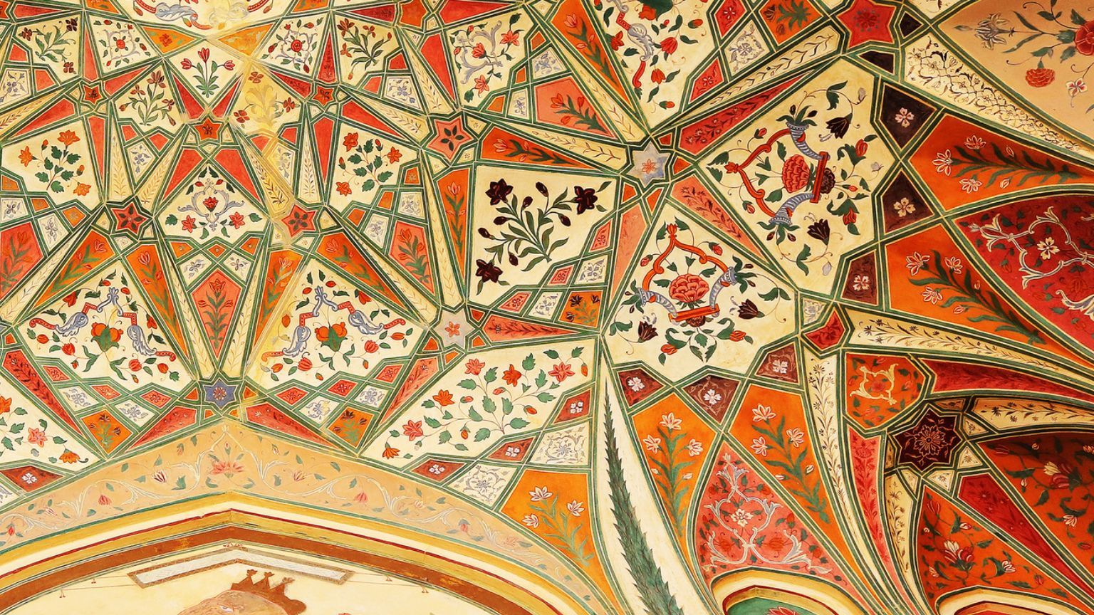 Navratna ceiling design