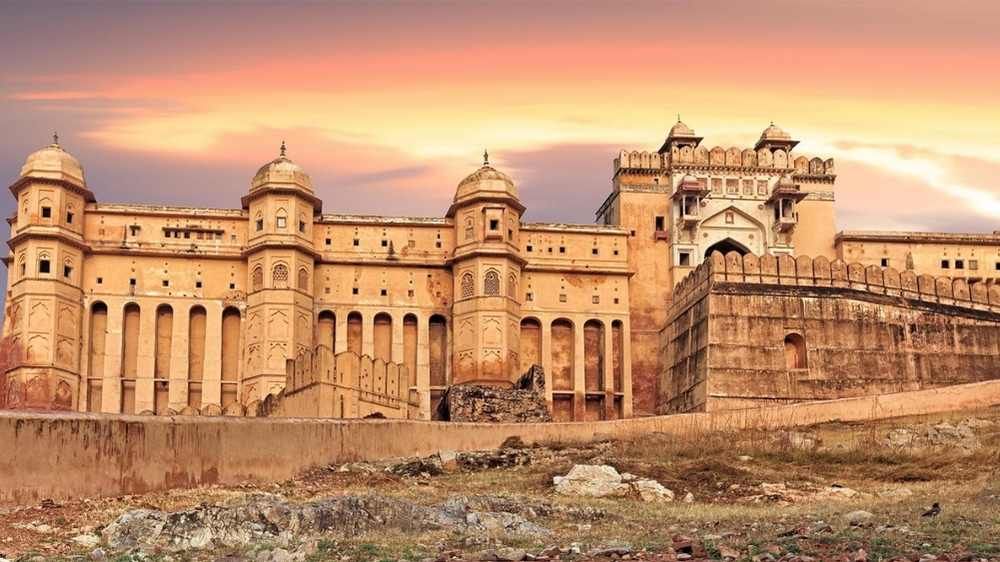 amber palace jaipur facade