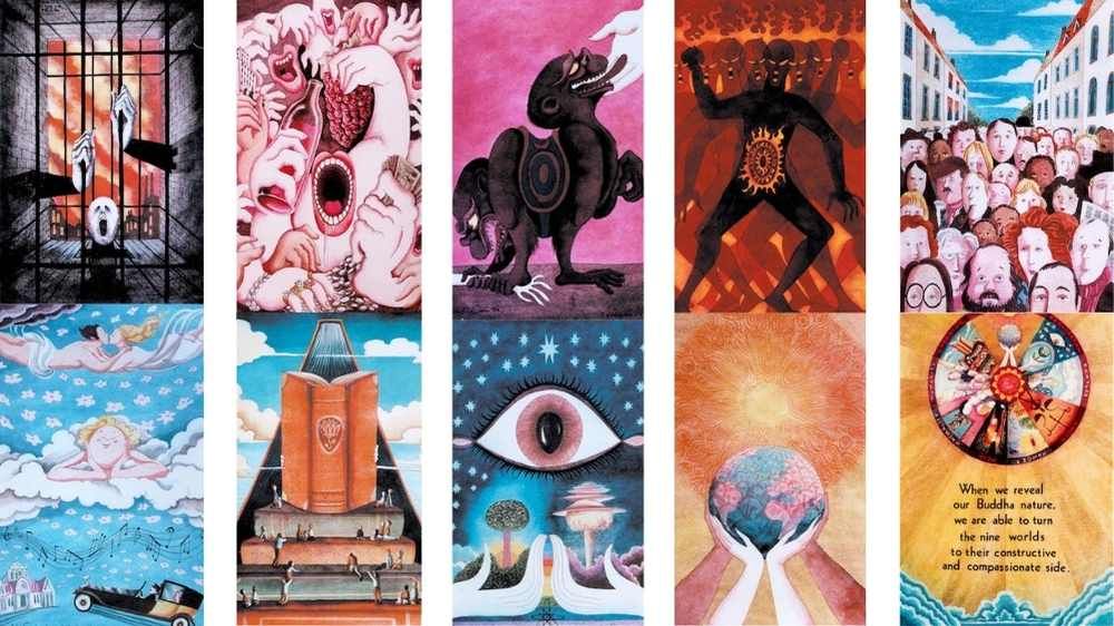 ten worlds paintings